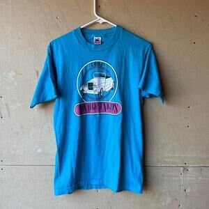 Vintage Rare 1991 Hot August Nights Reno tee - blue and purple size medium